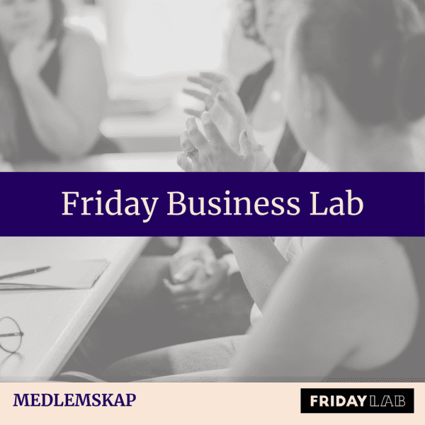 Medlemskap Friday Business Lab