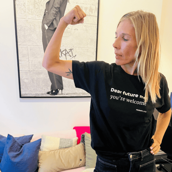 Friday Lab T-shirt – Dear future me, you’re welcome - unisex extra large